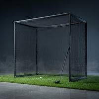 10/12/14Ft Outdoor Golf Training Simulator Cage Sports Practice Golf Simulator Enclosure with Impact Netting and All Poles — Studio Shot