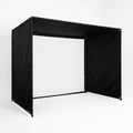 Golf Training Simulator Cage Designed for Home Practice, Impact Netting, All Steel Poles, 10/12/14ft Options