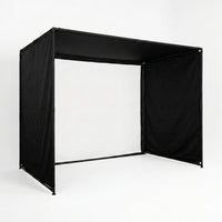 10/12/14Ft Outdoor Golf Training Simulator Cage Sports Practice Golf Simulator Enclosure with Impact Netting and All Poles — Studio Shot