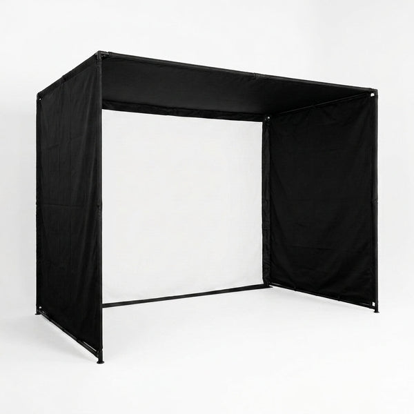 10/12/14Ft Outdoor Golf Training Simulator Cage Sports Practice Golf Simulator Enclosure with Impact Netting and All Poles — Studio Shot