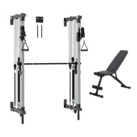 Folding Wall-Mounted Smith Machine