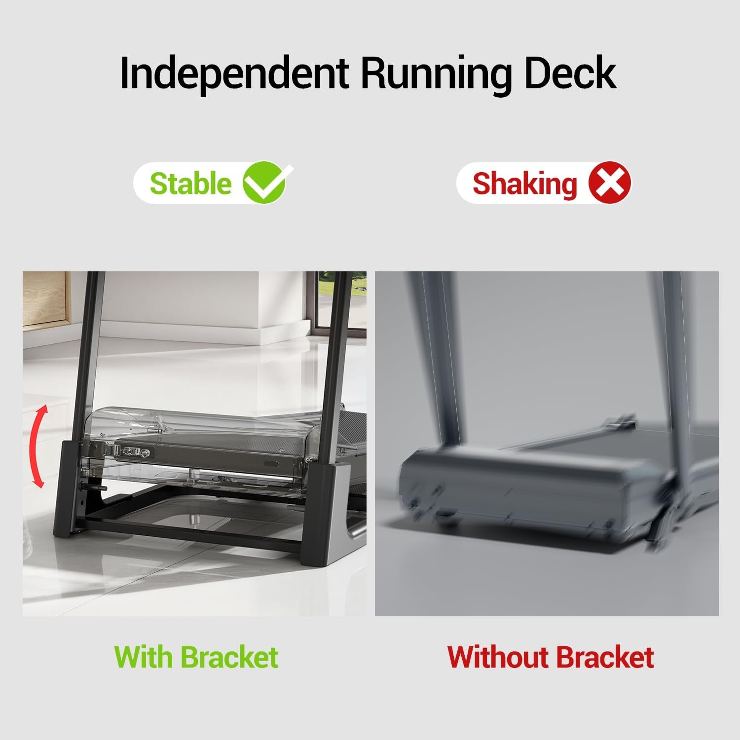 Fitness Treadmill with 20% Auto Incline | Treadmills for Home Folding with Pulse Sensors, 350/400LBS Capacity, Max 4.0HP Quiet Brushless & 8.0/8.7MPH