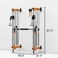 Folding Wall-Mounted Smith Machine