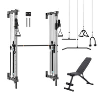 Folding Wall-Mounted Smith Machine