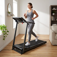 Folding Treadmills Walking Pad for Home Office, 2.5HP Treadmill with Incline Bluetooth Speaker 7.5MPH 265LBS Capacity Treadmill for Running — Lifestyle