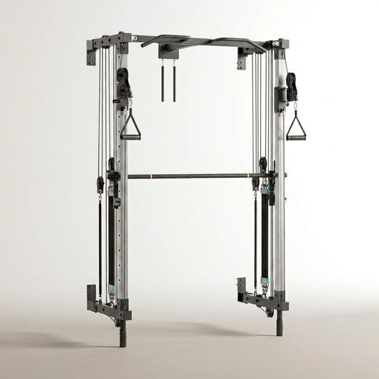 Folding Wall-Mounted Smith Machine — Studio Shot