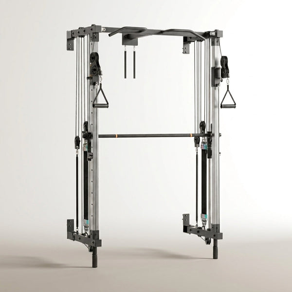 Folding Wall-Mounted Smith Machine — Studio Shot