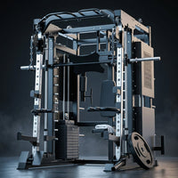 Professional Gym Smith Machine Set—Multi-Functional All-In-One Fitness Equipment, Suitable for Professional Gyms — Studio Shot