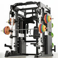 Smith Machine Set Engineered for Multi-Functional Training, All-In-One Design, Professional Grade Steel Frame