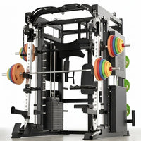 Professional Gym Smith Machine Set—Multi-Functional All-In-One Fitness Equipment, Suitable for Professional Gyms — Studio Shot