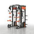 Smith Machine Cable Crossover Built for Full-Body Training, Multifunction Design, Durable Metal Frame