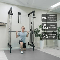 Folding Wall-Mounted Smith Machine