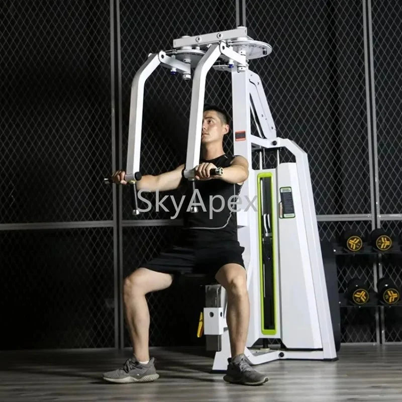 Commercial Chest Fly Pec Machine Heavy Duty Strength Training Equipment Adjustable For Gym Studio Home Full Body Workout Fitness