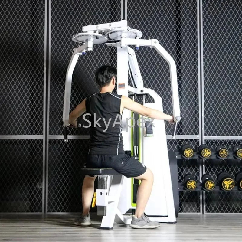 Commercial Chest Fly Pec Machine Heavy Duty Strength Training Equipment Adjustable For Gym Studio Home Full Body Workout Fitness