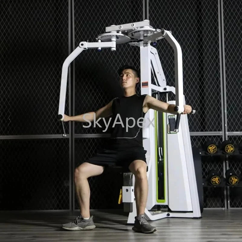 Commercial Chest Fly Pec Machine Heavy Duty Strength Training Equipment Adjustable For Gym Studio Home Full Body Workout Fitness