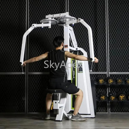 Commercial Chest Fly Pec Machine Heavy Duty Strength Training Equipment Adjustable For Gym Studio Home Full Body Workout Fitness