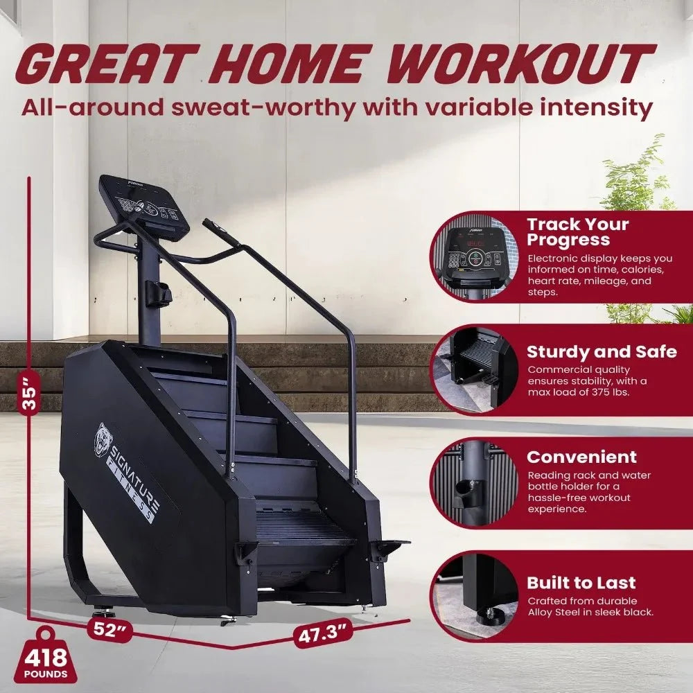 Continuous Stair Stepper Climber Machine – Home Gym Cardio