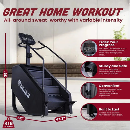 Continuous Stair Stepper Climber Machine – Home Gym Cardio