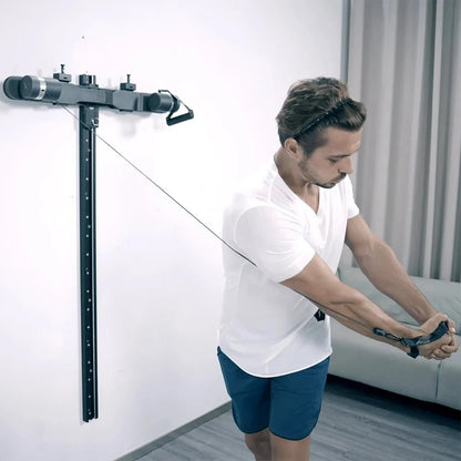 Smart Fitness Cable Machine – Adjustable Resistance for Home & Office Workouts